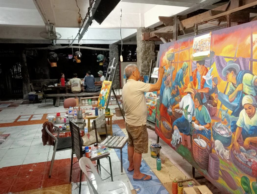 Artwork by Angono Ateliers Association members
