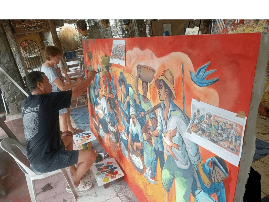 Artwork by Angono Ateliers Association members